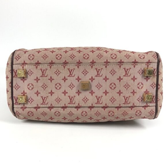 LOUIS VUITTON M92216 Josephine PM Hand Bag Monogram Mini Canvas Slys Red - Picture 5 of 16
